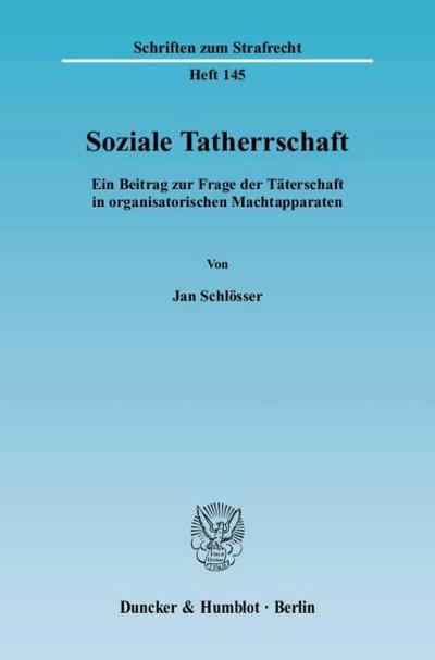 Soziale Tatherrschaft
