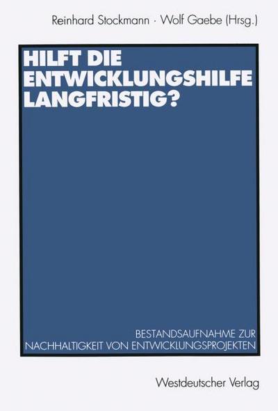 Hilft die Entwicklungshilfe langfristig