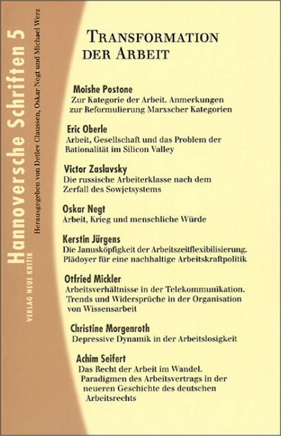 Hannoversche Schriften / Hannoversche Schriften