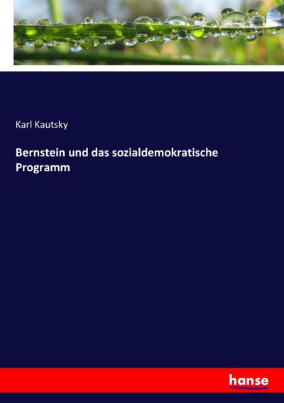Bernstein und das sozialdemokratische Programm
