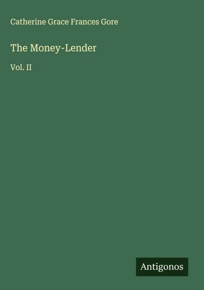 The Money-Lender