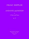 Andante and Rondo op.25for 2 flutes and piano