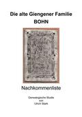 Die alte Giengener Familie BOHN