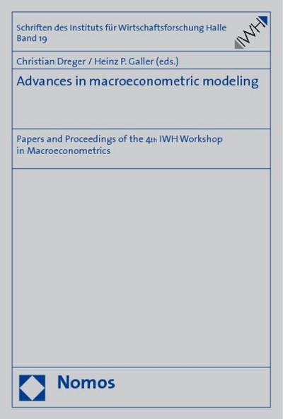 Advances in macroeconometric modeling