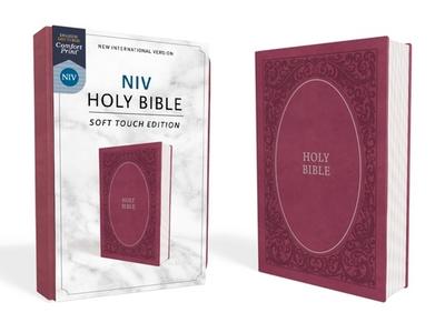 NIV, Holy Bible, Soft Touch Edition, Leathersoft, Pink, Comfort Print: New International Version, Pink, Leathersoft, Soft Touch Edition