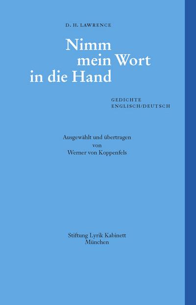 Nimm mein Wort in die Hand