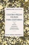 4 piezas faciles para guitarravals, romanza, pasodoblillo