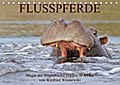Flusspferde Magie des Augenblicks - Hippos in Afrika (Tischkalender 2016 DIN A5 quer) - Winfried Wisniewski