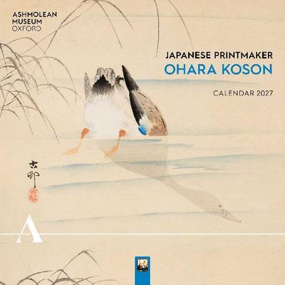 Japanese Printmaker Ohara Koson - Japanische Kunst 2027 - Original Flame Tree Publishing-Kalender [Kalender]