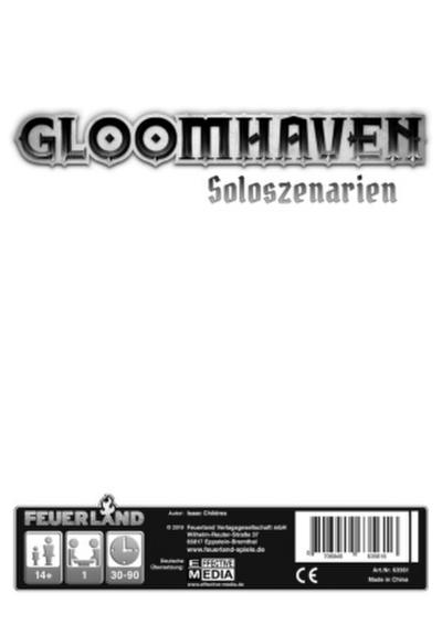 Gloomhaven Solo-Szenarien (Spiel-Zubehör)