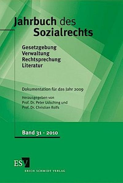Jahrbuch des Sozialrechts -  - Dokumentation für das Jahr 2009