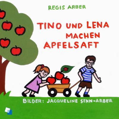 Tino und Lena machen Apfelsaft