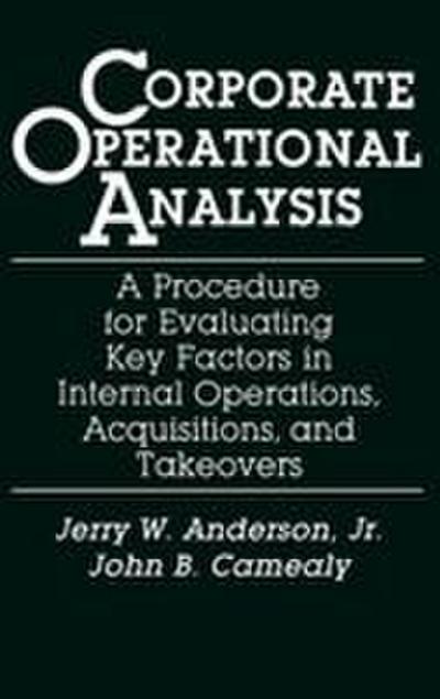 Corporate Operational Analysis