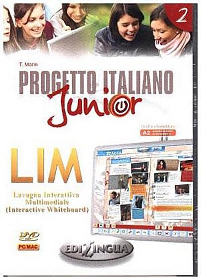 Progetto Italiano Junior Software per la lavagna interattiva, DVD-ROM
