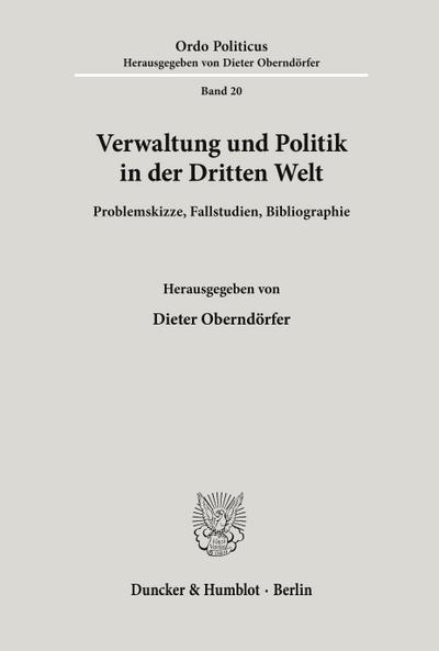 Verwaltung und Politik in der Dritten Welt.