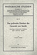 Das politische Denken des Generals von Seeckt