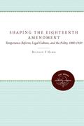 Shaping the Eighteenth Amendment