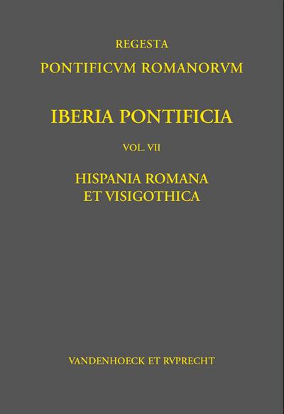 Iberia Pontificia. Vol. VII