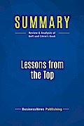 Summary: Lessons from the Top