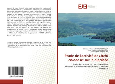 Étude de l’activité de Litchi chinensis sur la diarrhée