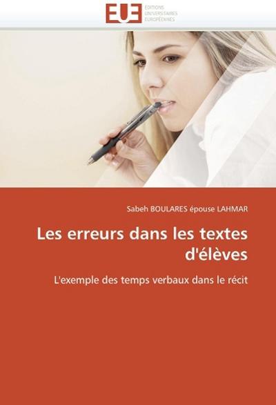 Les Erreurs Dans Les Textes d’Élèves