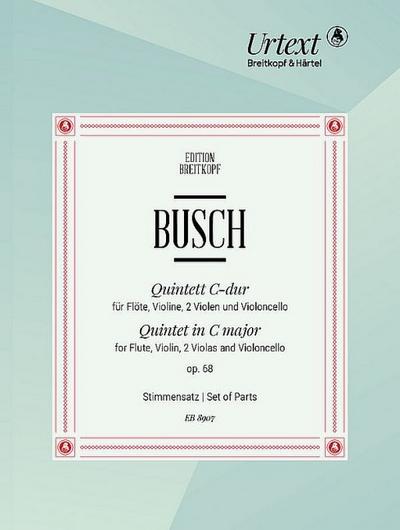 Quintett C-Dur op.68für Flöte, Violine, 2 Violen und Violoncello
