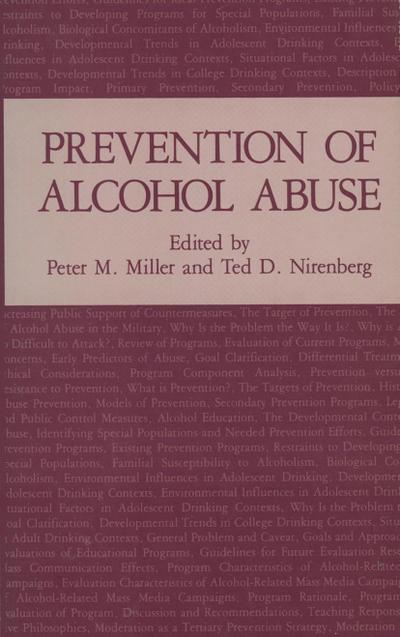 Prevention of Alcohol Abuse