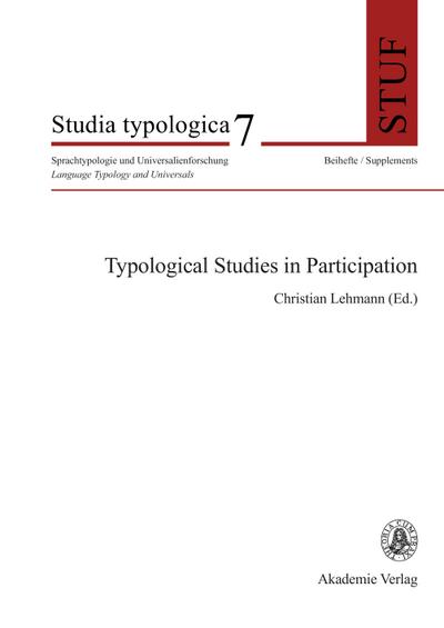Typological Studies in Participation