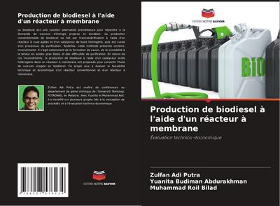 Production de biodiesel à l’aide d’un réacteur à membrane