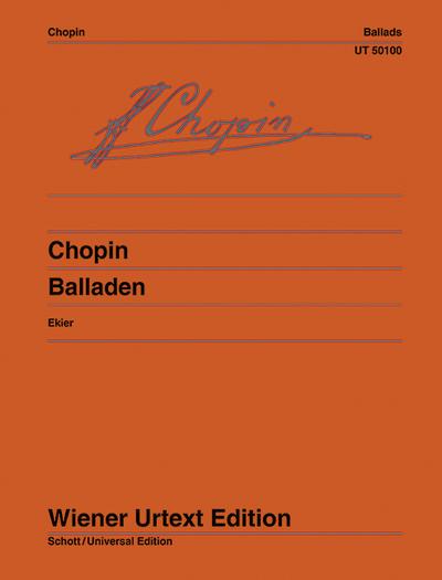 Balladen - Frédéric Chopin