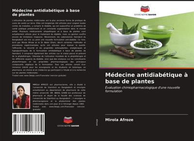 Médecine antidiabétique à base de plantes
