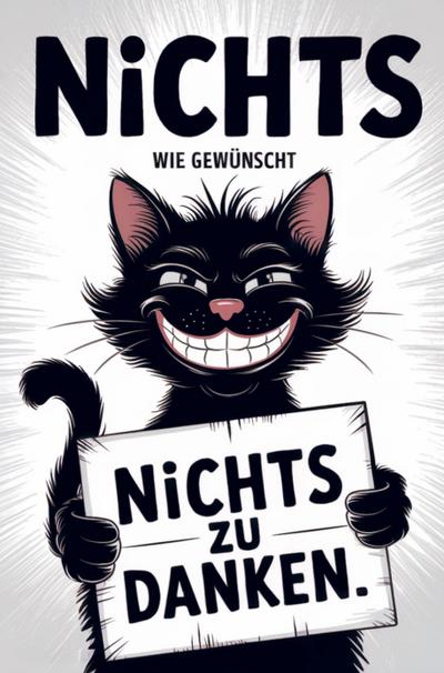 NICHTS - Wie gewünscht: Die ultimative Antwort auf "Ich will nichts"
