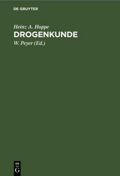 Drogenkunde