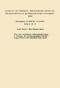 Über eine nichtlineare Differentialgleichung 2.Ordnung die bei einem gewissen Abschätzungsverfahren eine besondere Rolle spielt