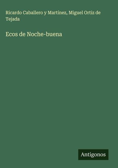 Ecos de Noche-buena