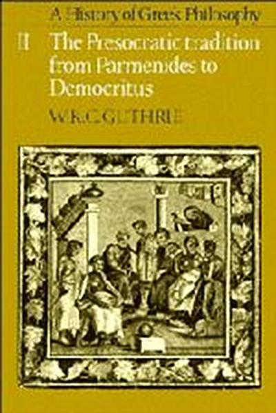 A History of Greek Philosophy