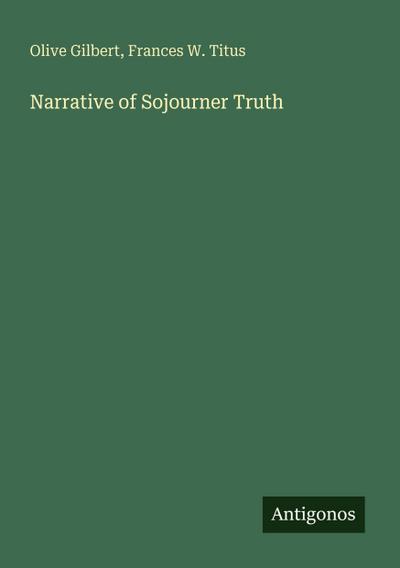 Narrative of Sojourner Truth