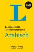 Langenscheidt Taschenwörterbuch Arabisch: Arabisch - Deutsch / Deutsch - Arabisch