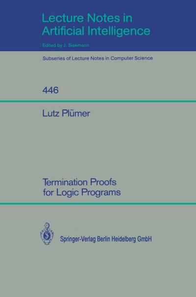 Termination Proofs for Logic Programs