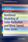 Nonlinear Modeling of Solar Radiation and Wind Spe