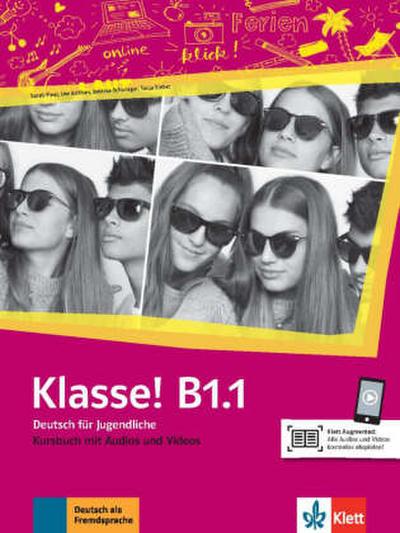 Klasse! B1.1 Kursbuch mit Audios und Videos zum Download
