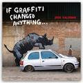 Banksy - If Graffiti changed Anything 2026 - 12-Monatskalender