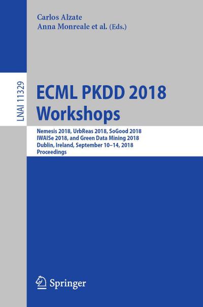 ECML PKDD 2018 Workshops