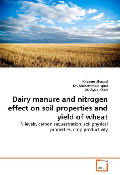Dairy manure and nitrogen effect on soil properties and yield of wheat