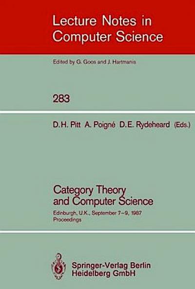 Category Theory and Computer Science
