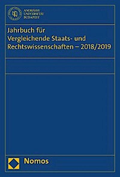 Jahrbuch für Vergleichende Staats- und Rechtswissenschaften - 2018/2019