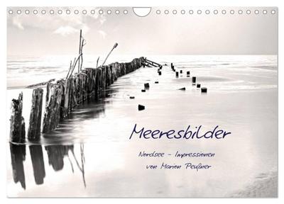 Meeresbilder - Nordsee-Impressionen (Wandkalender 2024 DIN A4 quer), CALVENDO Monatskalender