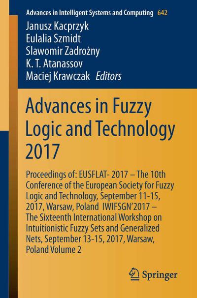 Advances in Fuzzy Logic and Technology 2017
