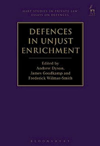 Defences in Unjust Enrichment