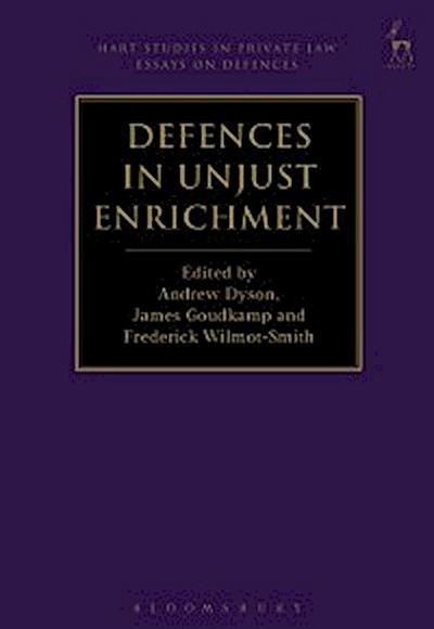 Defences in Unjust Enrichment